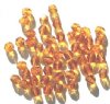 50 6mm Faceted Topaz Beads